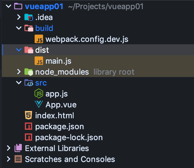 Vue.js 프로젝트 구조